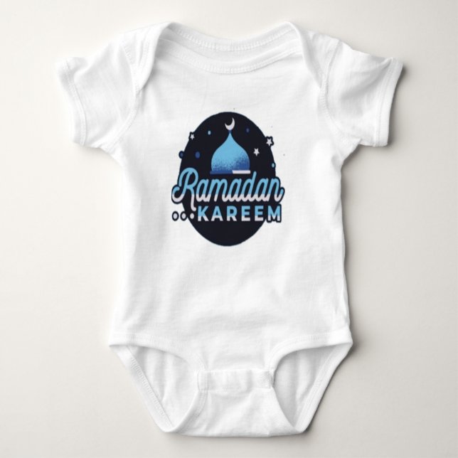 Ramadan Kareem and best Baby Bodysuit (Front)