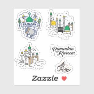 Ramadan Kareem Arabic calligraphy Sticker