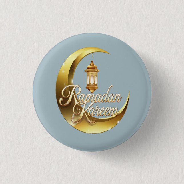 Ramadan Kareem Button (Front)