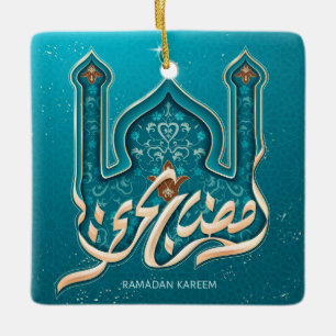 Ramadan Kareem  Ceramic Ornament
