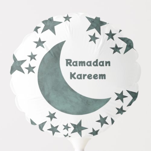 Ramadan Kareem crescent Islam mubarak stars  Balloon