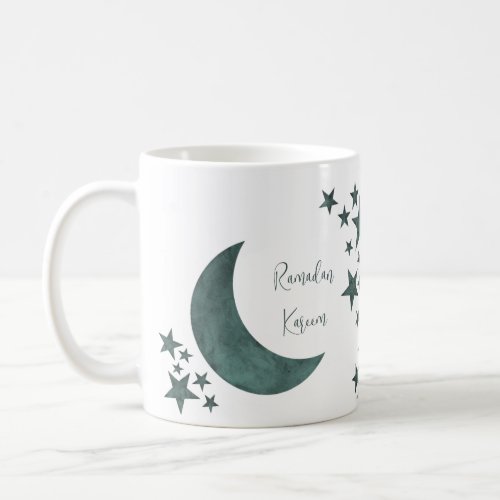 Ramadan Kareem crescent stars Islam custom name Coffee Mug