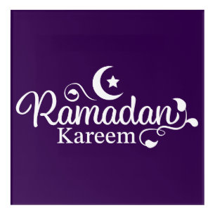 Ramadan Kareem Decorative Acrylic Print