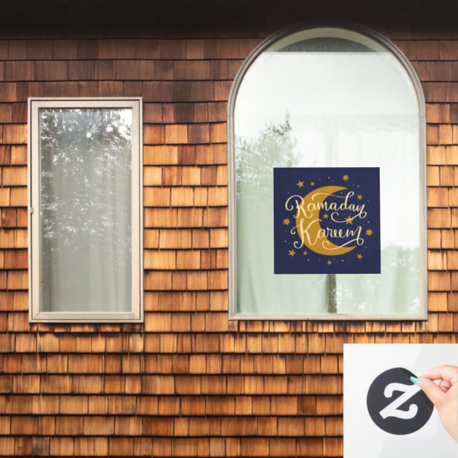 Ramadan Kareem Eid Business or Home Window Sticker (Home Window)