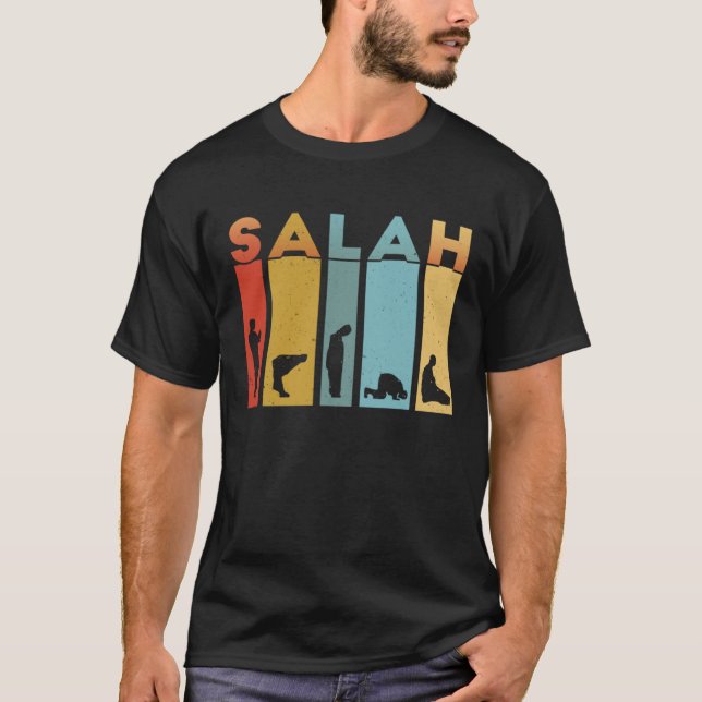 Ramadan Kareem First Salah Eid Muslim Kids Men Wom T-Shirt (Front)