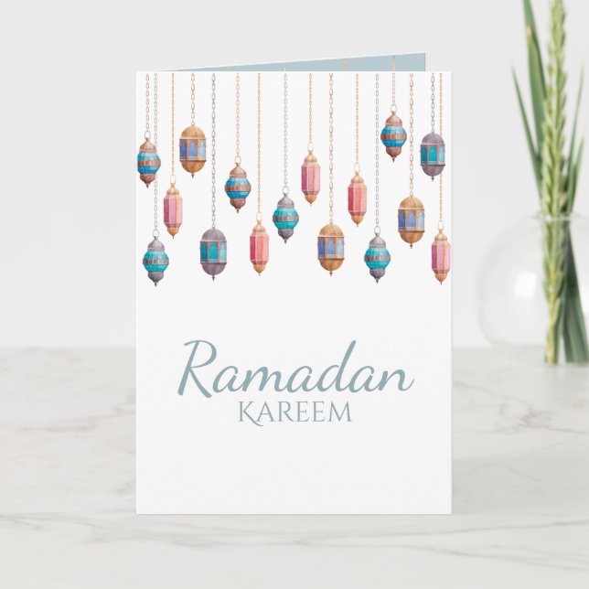 Ramadan Kareem Gift card (Front)
