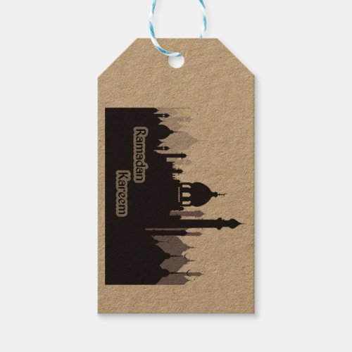 ramadan kareem gift tags