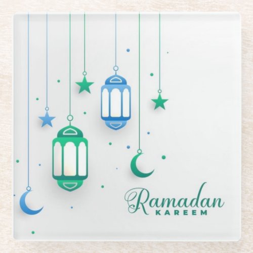 RAMADAN KAREEM GLASS COASTER