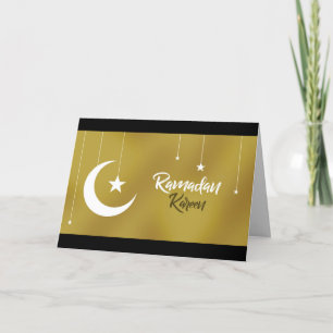 Ramadan Kareem greeting card