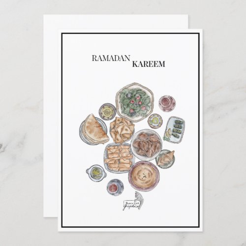 Ramadan Kareem Greeting card gift card