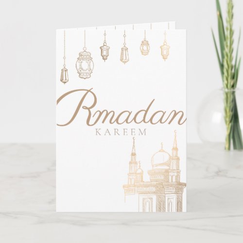 Ramadan Kareem Greeting card gift card