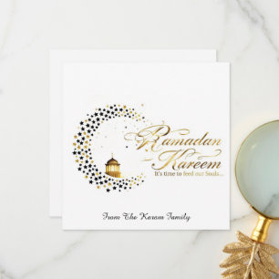 Ramadan Kareem holiday  Elegant  Card