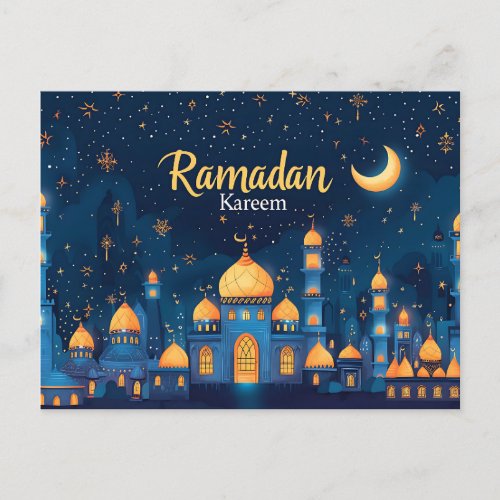 Ramadan Kareem Holiday Postcard