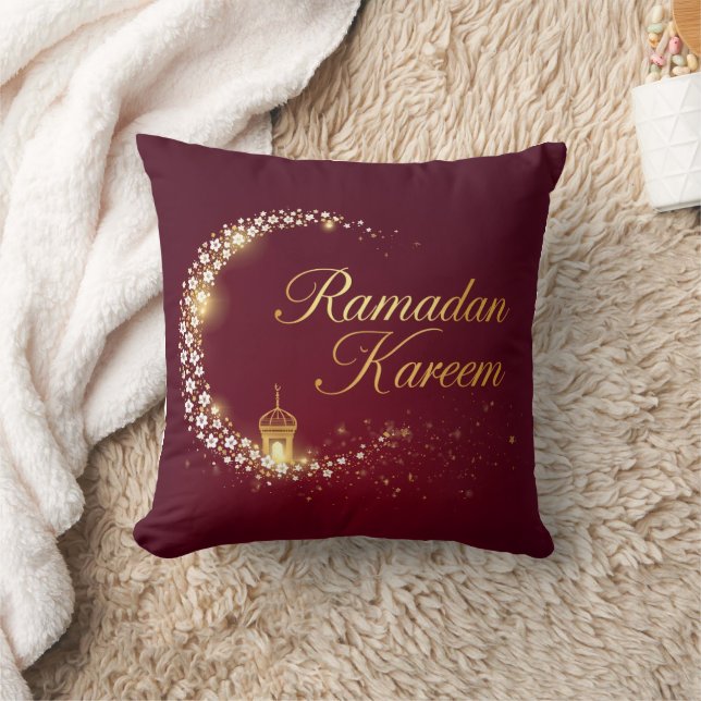 Ramadan Kareem holiday  Throw Pillow (Blanket)