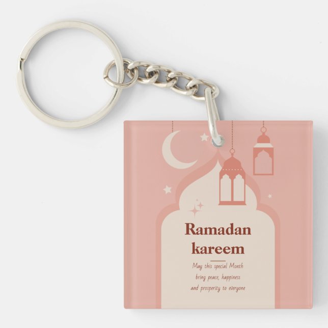 Ramadan Kareem  Keychain (Front)
