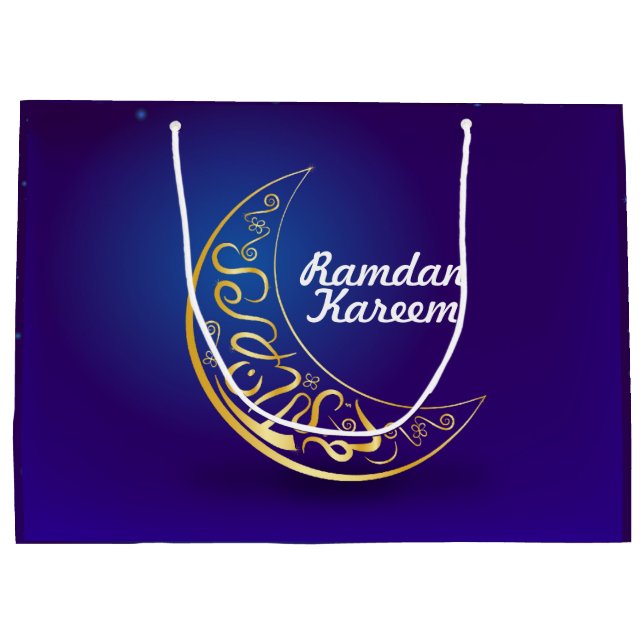 Ramadan Kareem Large Gift Bag (Back)