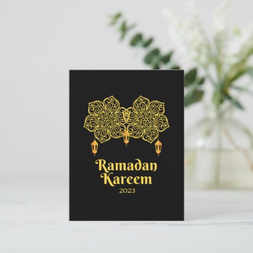 Ramadan Kareem Meaning _ Eid Mubarak 2023  Holiday Postcard