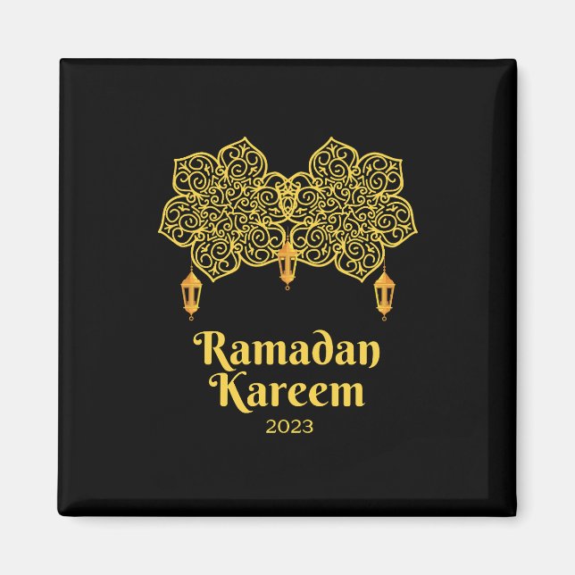 Ramadan Kareem Meaning - Eid Mubarak 2023   Magnet (Front)