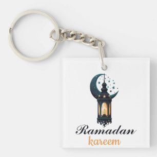 Ramadan Kareem Mubarak 2026 LANTERN Keychain