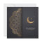 Ramadan Kareem Mubarak Golden Mandala Cresent Star