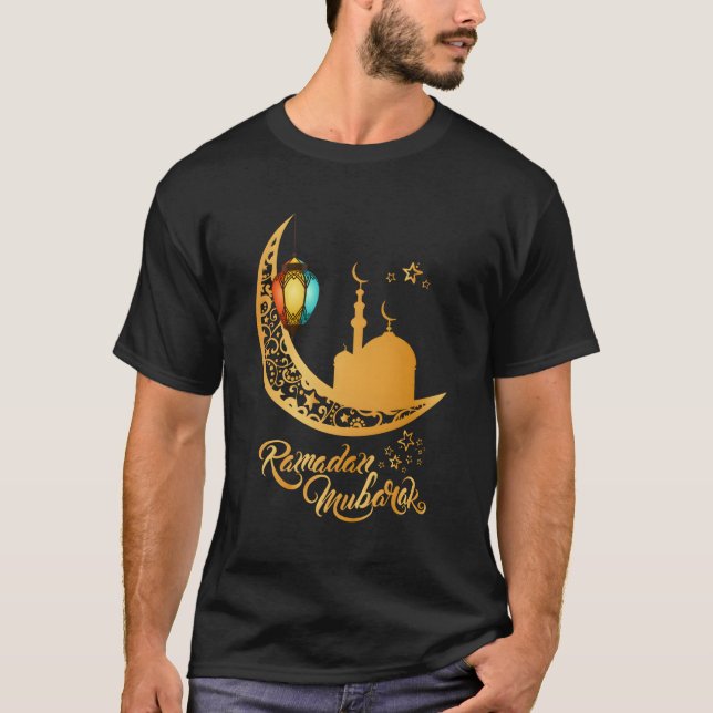 Ramadan Kareem Mubarak Islamic For T-Shirt (Front)