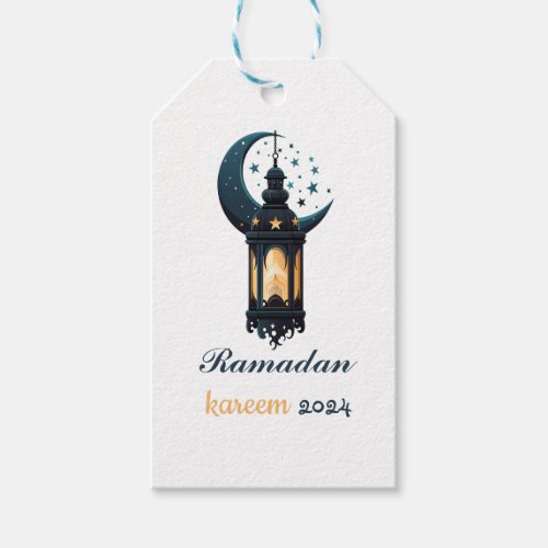 Ramadan Kareem Mubarak Lantern ramadan 2024 Gift Tags