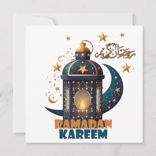 Ramadan Kareem Mubarak Lantern ramadan 2024  Invitation