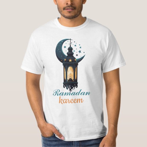 Ramadan Kareem Mubarak Lantern ramadan 2024 T_Shirt