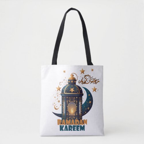 Ramadan Kareem Mubarak Lantern ramadan 2024  Tote Bag