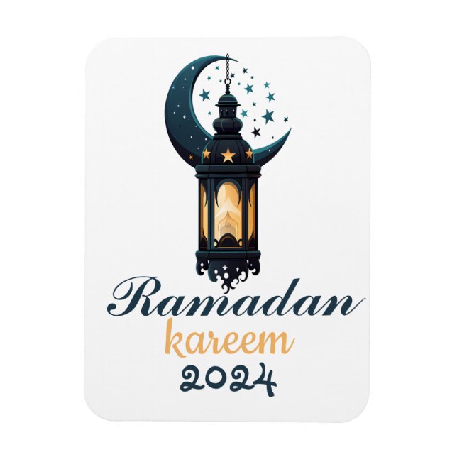 Ramadan Kareem Mubarak Lantern Ramadan 2026 Magnet (Vertical)
