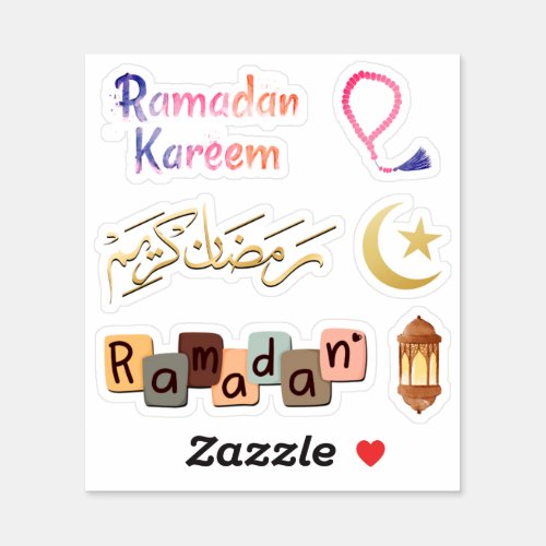 Ramadan Kareem  Mubarak  Sticker