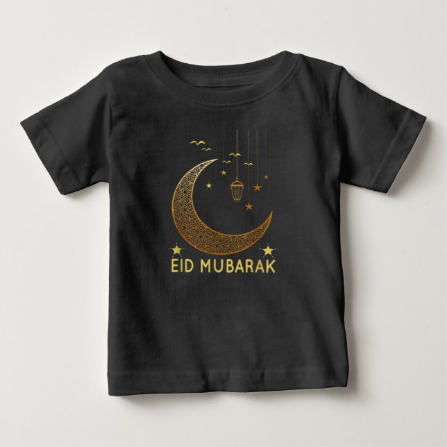 Ramadan Kareem Muslims Eid Mubarak Celebration 202 Baby T-Shirt (Front)