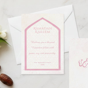 Ramadan Kareem Personalized Greeting Card