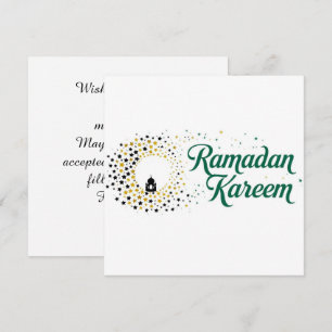 Ramadan Kareem Personalized Holiday Card