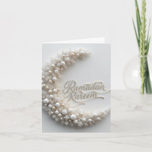 Ramadan Kareem Personalized  Modern Holiday  Card