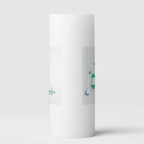 RAMADAN KAREEM Pillar Candle