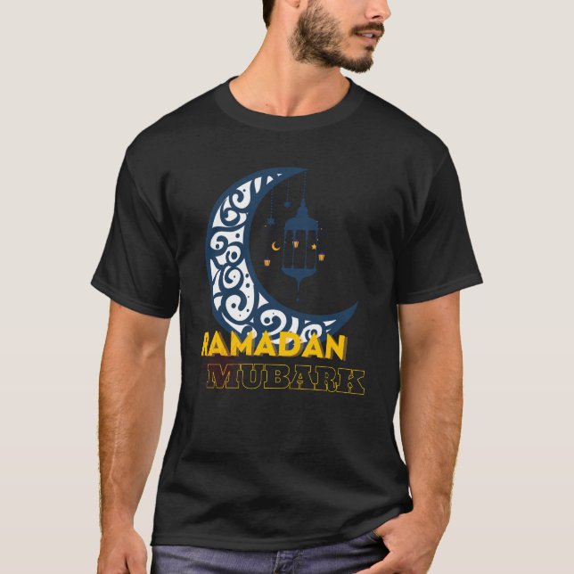 Ramadan Kareem-Ramadan Mubark | Islamic T shirt (Front)
