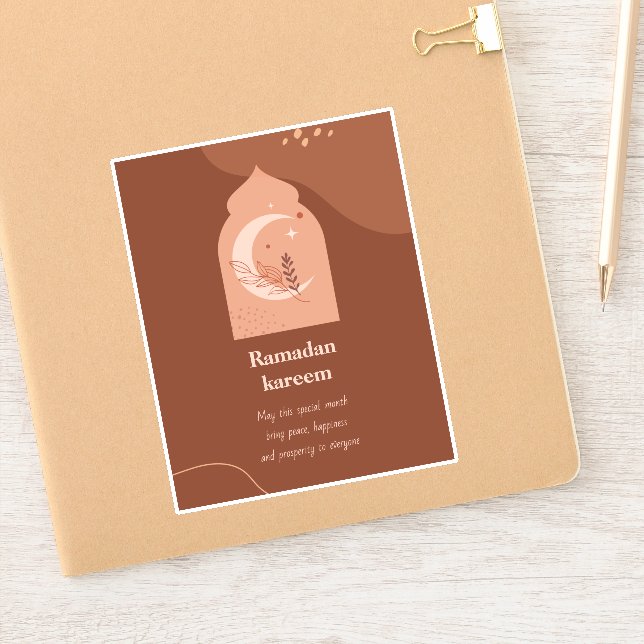 Ramadan Kareem Sticker (Notebook)