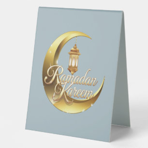 Ramadan Kareem Table Tent