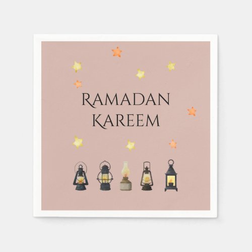 Ramadan Kareem theme Napkin for celebration