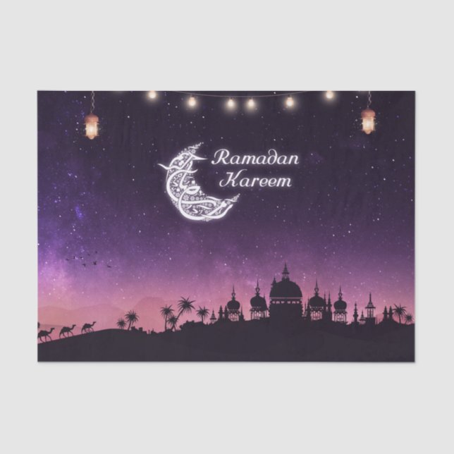 Ramadan Kareem Tissue Paper (Front)