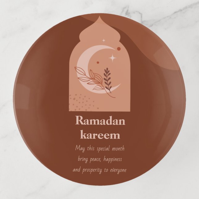 Ramadan Kareem Trinket Tray (Front)