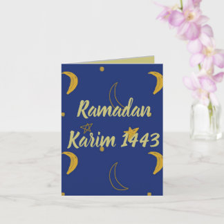 Ramadan Karim 1443  Card