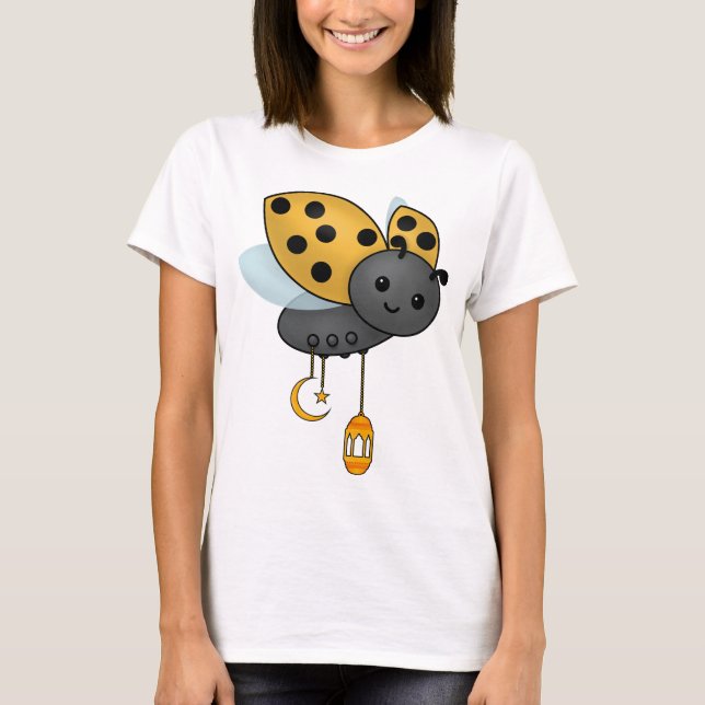 Ramadan Ladybug Lanterns T-Shirt (Front)
