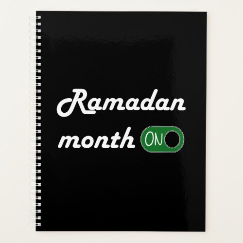 Ramadan month ON  Planner