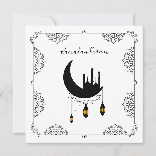 Ramadan Mosque Moon Lanterns (Front)