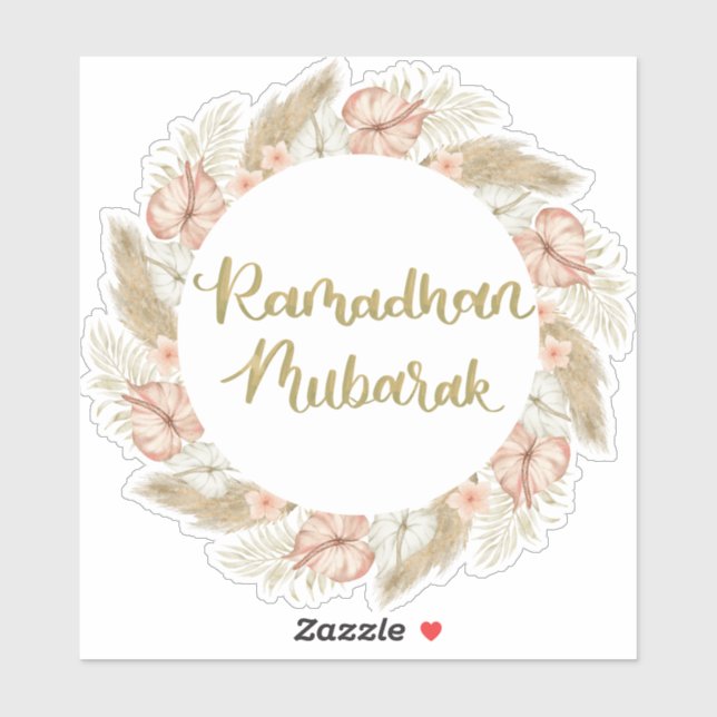 Ramadan Mubarak 3 Sticker (Sheet)