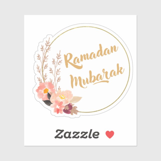 Ramadan Mubarak 5 Sticker (Sheet)