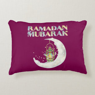 Ramadan Mubarak Accent Pillow