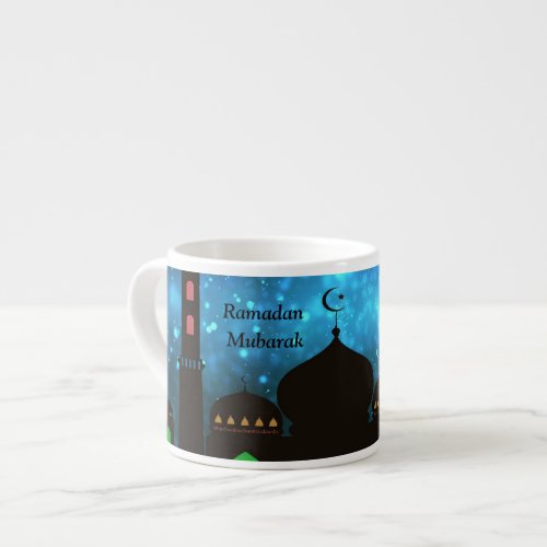 Ramadan Mubarak Arabian Nights  Stories Palace Espresso Cup